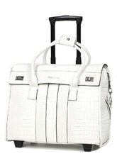 Pilot case Olivia Lauren Bianca 17 pouces Blanc