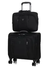 Pilot case et sacoche ordinateur Roncato City 3.0 - 17 pouces Noir