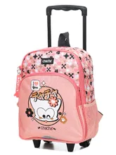 Sac  dos  roulettes Chacha Manga Rose