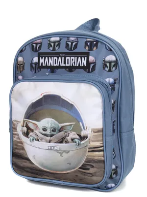 Sac � dos Star Wars The Mandalorian Baby Yoda Bleu