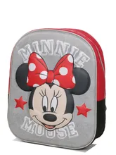 Sac  dos Minnie Training 3D Gris Rouge