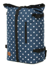 Sac  dos New Rebels Star Roll Shadow Blue with Stars