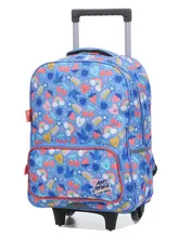 Sac  dos  roulettes Oberthur x Studio Jonsie Bleu