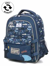 Sac  dos Pol Fox Surfeur - Poche Rversible Bleu