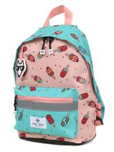 Sac  dos Mini Pol Fox Ice Pop Bleu/Rose