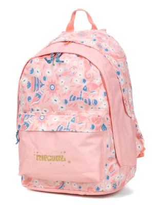Sac � dos Rip Curl Sea Shell Double Dome + Chouchou Light Pink