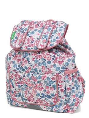 Sac � dos Tann's x Tartine et Chocolat Fleurs Multicolore