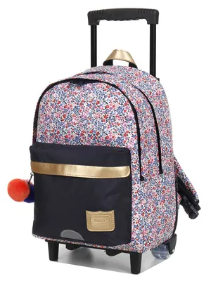 Sac � dos � roulettes Tann's Antonia L Bleu