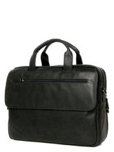 Sacoche ordinateur Hexagona Instinct 15 pouces Noir