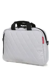 Sacoche ordinateur Reisenthel Notebook Bag Rhombus 14 pouces Light Grey