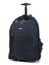 Sac � dos ordinateur � roulettes Roncato Easy Office 2.0 - 17.3 pouces Bleu Nuit