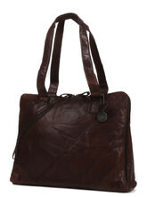 Sacoche ordinateur Spikes & Sparrow Stella 15.6 pouces Dark Brown