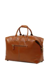Sac de voyage Bric's Life Pelle 43 cm Camel