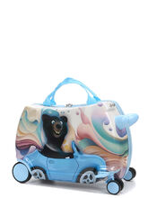 Valise cavalier Arial Ourson 47 cm Bleu