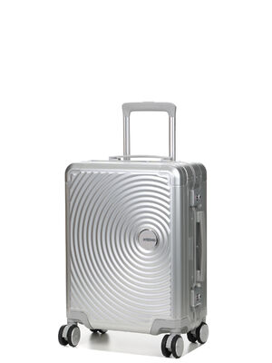 Valise American Tourister Soundbox Alu 55 cm Silver