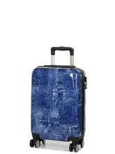 Valise Madisson Jeans 55 cm Bleu