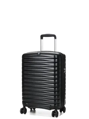 Valise Roncato Wave DLX Slim 55 cm Noir