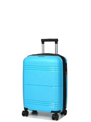Valise Worldline Izmir 55 cm Bleu Azur