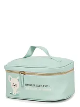 Vanity case Derrire la porte Sophie Soussou la Souris 23 cm Vert